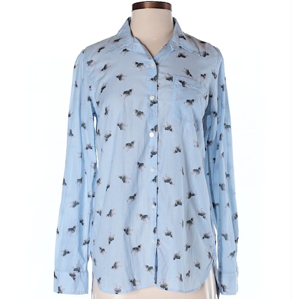 Gap Long Sleeve Blouse